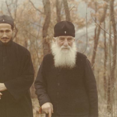 Ava Justin and hieromonk Athanasius